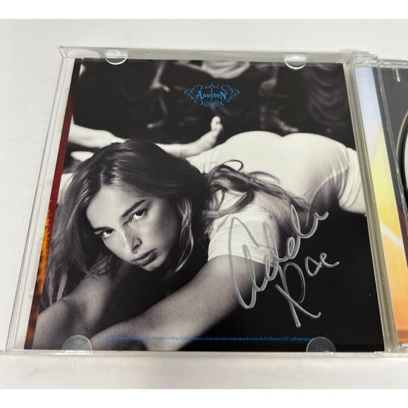 Addison Rae Debut Album CD With SIGNED Autographed Art Card #1 - Picture 2 of 10